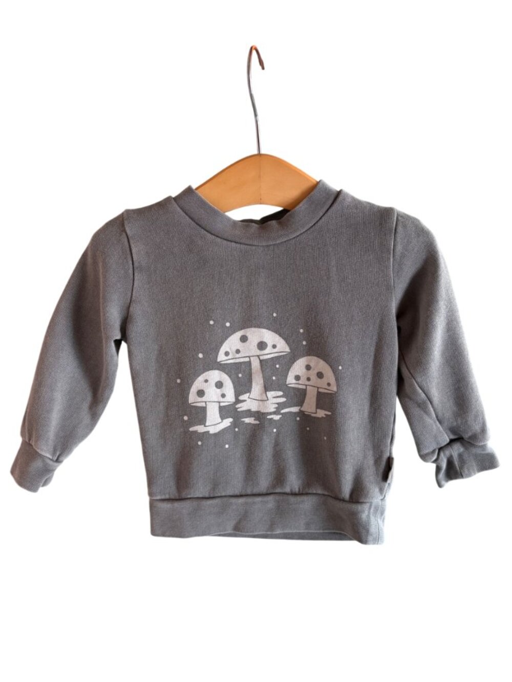 L'oved Baby Mushroom Sweatshirt Size 6-9M